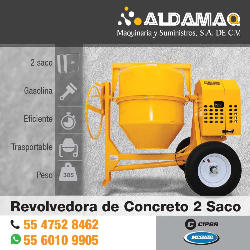Revolvedoras Concreto 2 Sacos Maxi 20 Mpower 13 Hp